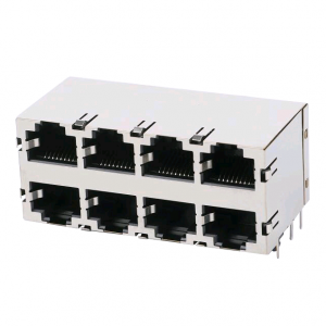 Good Wholesale Vendors 8P8C RJ45 PCB Jack - 1-1734715-1 Without Magnetic 8P8C PCB Female Connector Modular RJ45 Jack 2×4 – Zhusun