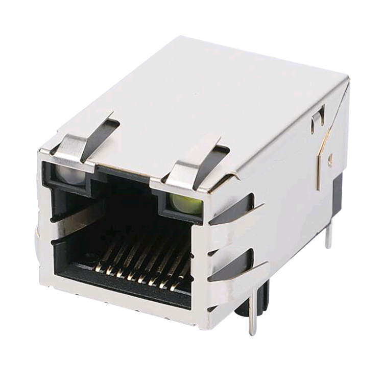 Bottom price XFP Connector - AR11-3665I 100 Base-T Ethernet Magnetics 8P6C RJ45 Connector – Zhusun