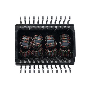 Pulse HX7260NL H7019FNL Compatible ZhuSun Jack 10G Base-T Ethernet Transformer 24 PIN Single Port POE+ SMD