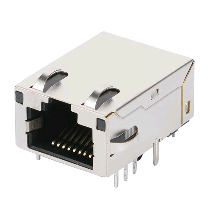 One of Hottest for RJ45 PCB Socket - RJLTG-001YC2 Low Profile 10/100/1000 BASE-TX Filtered RJ45 Connector Module – Zhusun