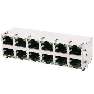 PriceList for RJ12 Jack - HCJ26-802SK-L11 Multi-Port Magnetic Ethernet RJ-45 Connectors 2X6 – Zhusun