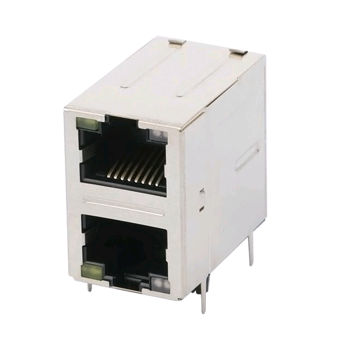 China Manufacturer for rj45 connector mould - DU1S201A1 10/100Base-T RJ45 2×1 Integrated Magnetics Connector – Zhusun