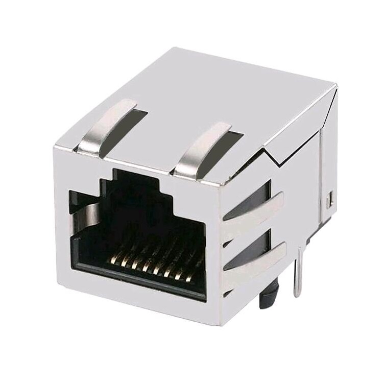 JFM38110-F851-4F 1×1 Port Tab UP 1000 Base-T Ethernet RJ45 Connector Without LED Featured Image