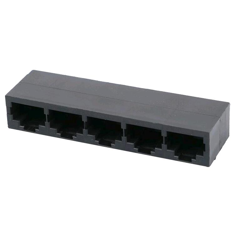 Short Lead Time for mini rj45 connector - 5557563-1 Unshielded Modular Jack Ethernet Connector RJ45 1×5 – Zhusun