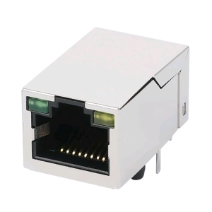 AR11-4232I 100 Base-T Ethernet Female Magnetic RJ-45 Connector With PoE
