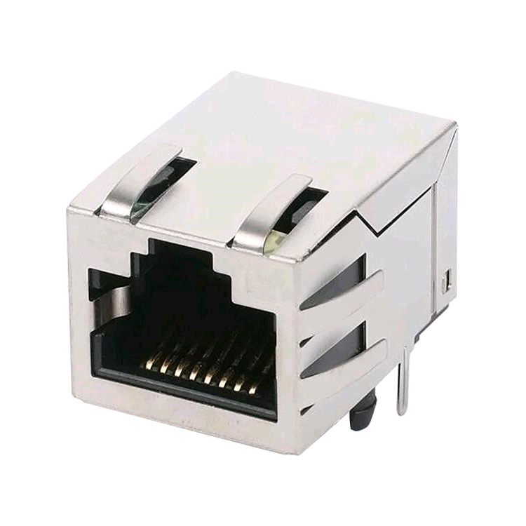 2021 wholesale price RJ45 Connector With Magnetics - ARJE-0040 Tab UP Modular Jack without LED 1000 Base-T Lan RJ45 Connector – Zhusun