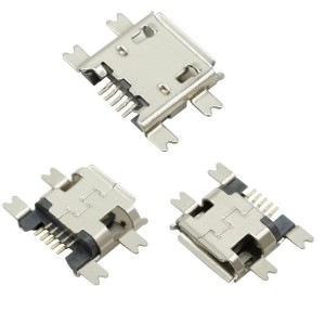 WR-COM Micro USB 2.0 SMT Type B Horizontal 5 Contacts