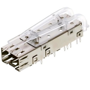 Free sample CONN SFP RCPT 20POS 0.8MM SLD R/A SMD SFP connector 1888247-2