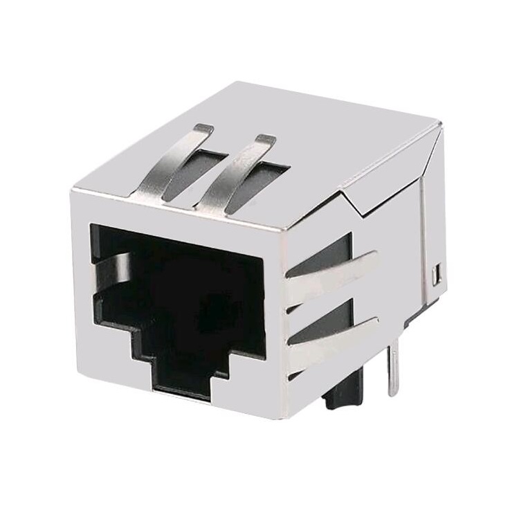 Free sample for 10P8C RJ45 Connector - ARJM11C7-009-NN-EW2 100Base-T Single Port Stack RJ45 Connector Without LED – Zhusun