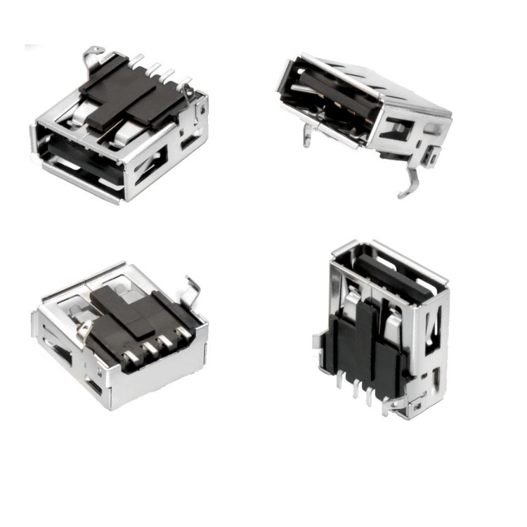 Factory Cheap Hot usb 2.0 female connector - WR-COM USB 2.0 Type A Horizontal SMT – Zhusun