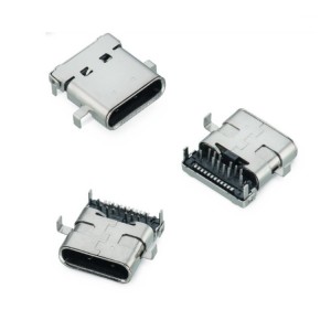 Hot-selling phone micro usb connector - WR-COM USB 3.1 Type C Receptacle Horizontal Mid-Mount THR / SMT 1.6 mm – Zhusun