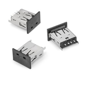 WR-COM USB 3.1 Type C Receptacle Vertical SMT 1.0 mm