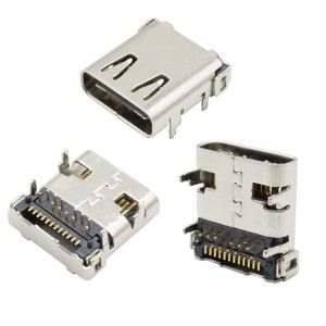 WR-COM USB 3.1 C 型插座水平 THR...