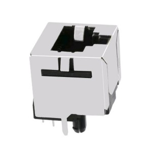 5557484-1 PCB Modular Jack Without Magnetic Vertical RJ45 Connector