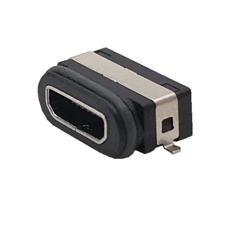 Wholesale Price low profile usb connector - Waterproof micro usb female socket Waterproof USB connector – Zhusun