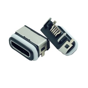 Αδιάβροχη διασύνδεση θηλυκής υποδοχής MICRO USB Αδιάβροχη DIP τεσσάρων ακίδων MICRO USB