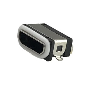 Corpo curto, tipo de placa ultrafina, montaxe completa, altura do corpo 3,3 mm, toma MICRO USB impermeable