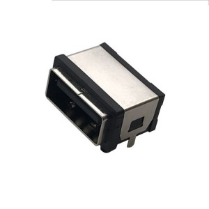屏蔽防水 USB 2.0 Type A 插座 母座 防水等级 IPX8