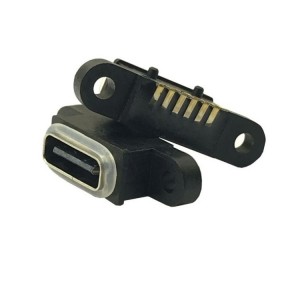 ກັນນ້ໍາ TYPE C 6PIN, ກັນນ້ໍາ USB, IPX8, ກະດານກວດກາກັນນ້ໍາເຕັມທີ່ມີຜ່ານປະເພດຮູ.