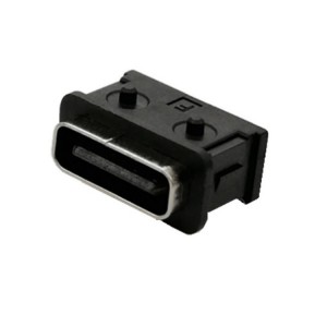 Vertical 6PIN waterproof TYPE-C earless waterproof USB waterproof grade IPX8100% detection waterproof