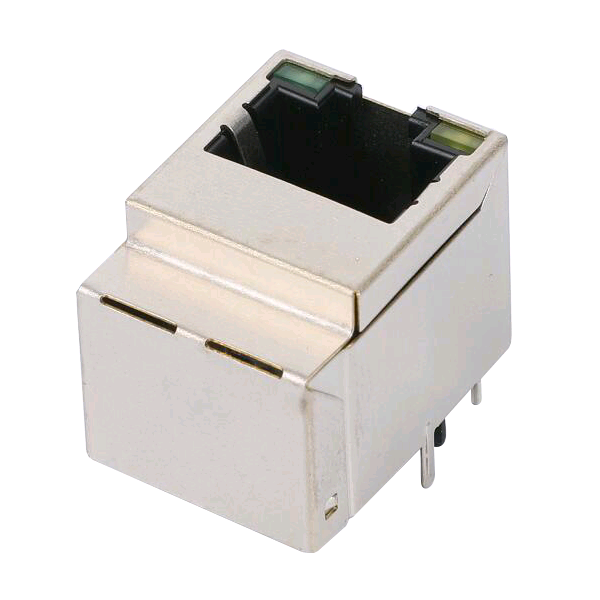 Reasonable price Gigabit RJ45 Connectors - 1×1 Vertical 10/100BASE-T RJ45 Connector HFJV1-2450-L11RL – Zhusun