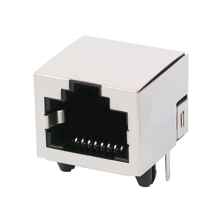 Wholesale Dealers of 8 Port RJ45 Connector - E5J88-61L0B1-L Single Port RJ45 Connector Without LED Modular Jack – Zhusun