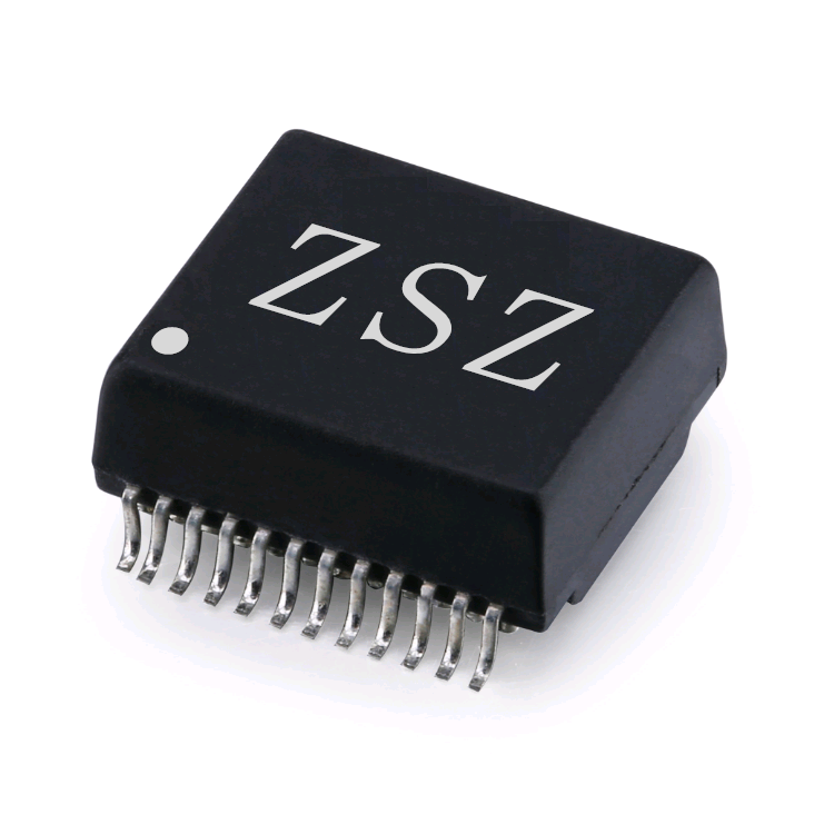 H7008NL 24pin SMD 10G LAN Transformer Network Filter Moduler