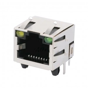 RT12-ZZ-0007 Tab-Up 1×1 Port 8P/8C Tab-Up Shielded RJ45 Ethernet Connectors