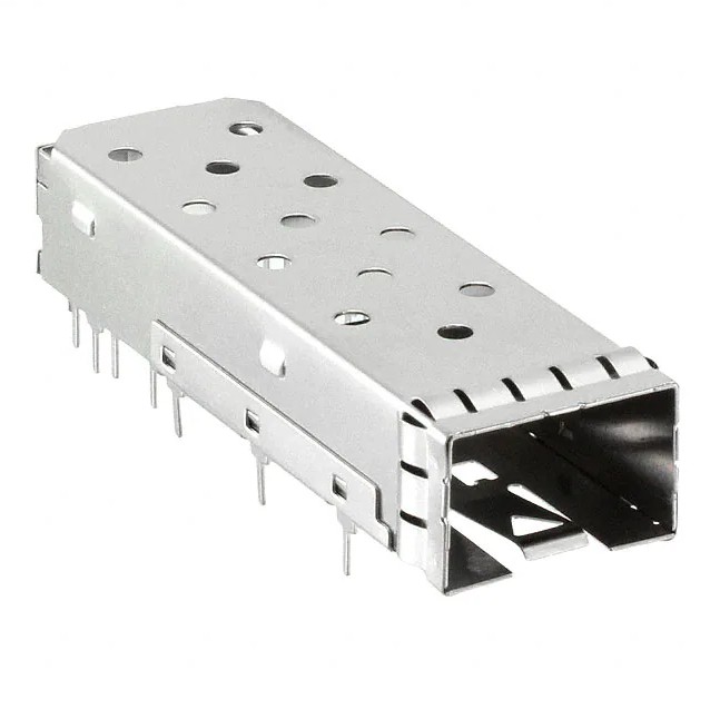 Chinese wholesale SFP Connector CAGE - Free sample 1×1 Metal EMI Without Light Pipe CONN Soldering R/A SFP+ CAGE – Zhusun