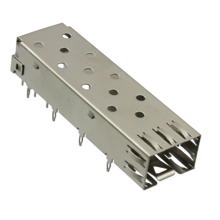 2227023-1 With Metal Through Hole – Solder EMI Spring 0.25mm Thickness Press – Fit  SFP Cage Connector Featured Image